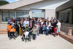 Anneler belediyenin verdiği kahvaltıda buluştu