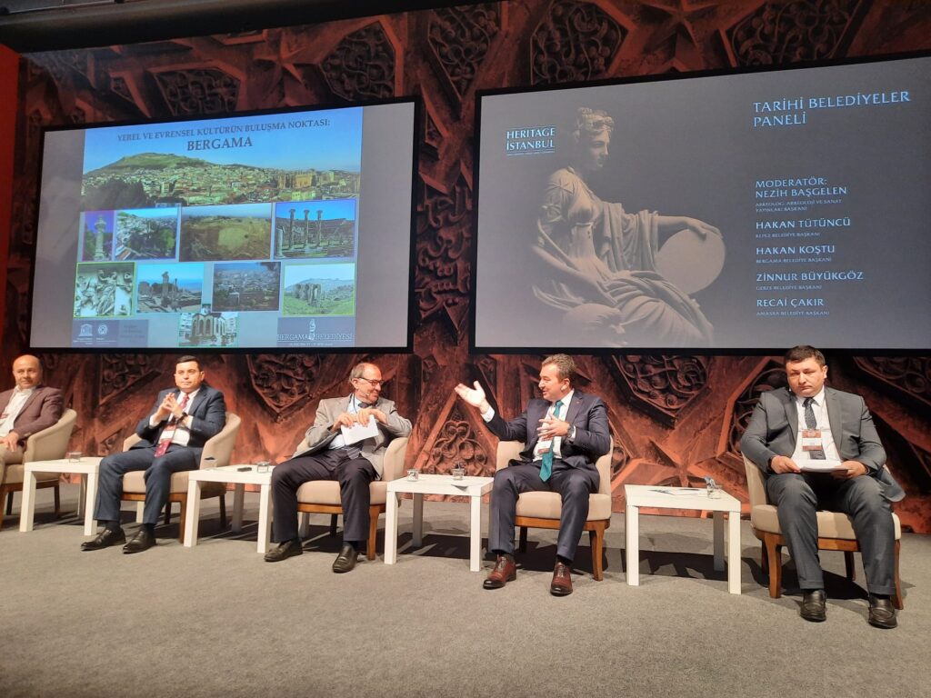Tarihi şehir Bergama’dan Heritage İstanbul Konferansı’na çıkarma