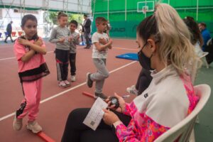 Sportif yetenek ölçümleri için mobil hizmet
