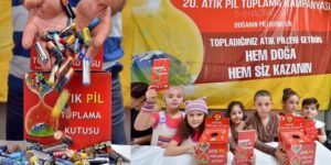 “Sıfır atık” için piller geri dönüşüyor