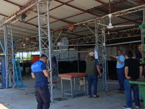 Bergama’da kurban kesim yerlerine denetim
