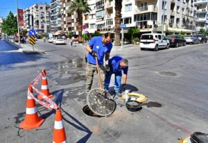 İZSU Genel Müdürlüğü’nden rögarlara koku giderim filtresi