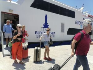 İzmirliler Midilli gezisini çok sevdi