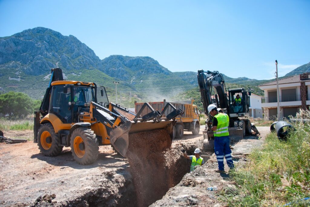 Karaburun Saip mahallesinde taşkınlara son verecek proje