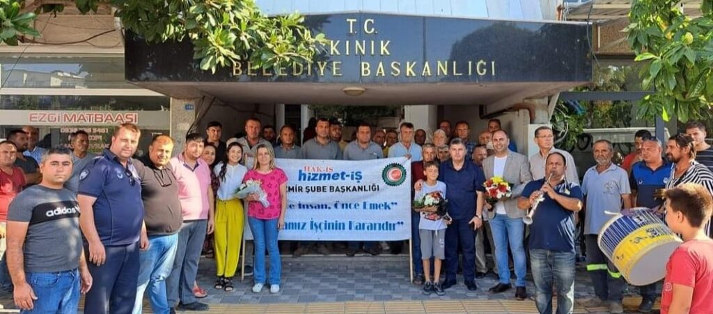 KINIK BELEDİYESİ KINYAYBEL ŞİRKET ÇALIŞANLARINA REKOR ZAM