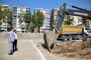 Millet Bahçesi için ilk kazma vuruldu!