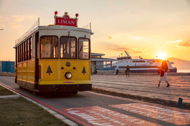 Nostaljik tramvayın güzergahı geçici olarak değiştirildi