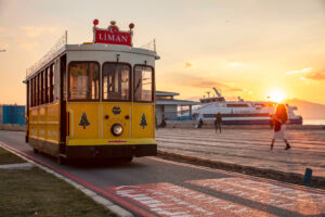 Nostaljik tramvayın güzergahı geçici olarak değiştirildi