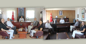 BERTO YÖNETİMİ, DİKİLİ VE KINIK KAYMAKAMI’NI ZİYARET ETTİ