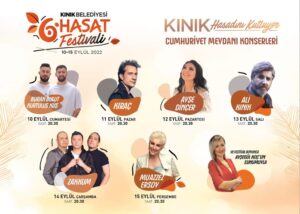 KINIK’TA HASAT FESTİVALİ 10 EYLÜL’DE BAŞLIYOR