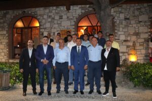 Aliağa Protokolü veda yemeğinde buluştu!