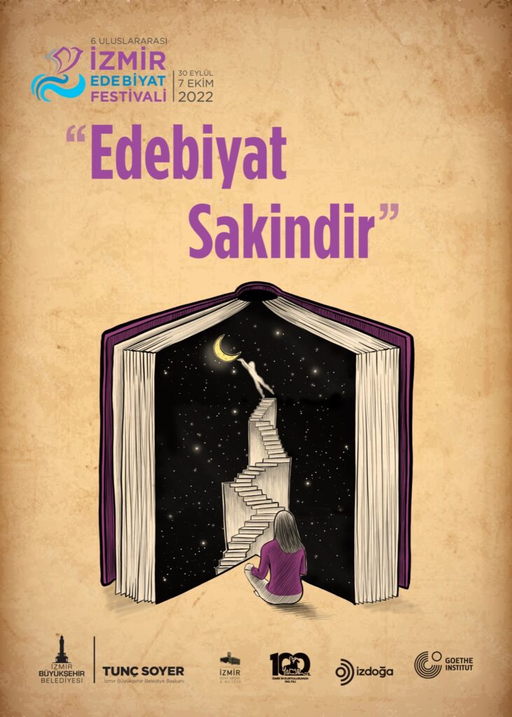 6.İzmir Uluslararası Edebiyat Festivali, ‘Edebiyat Sakindir’ Temasıyla Gerçekleşecek