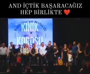KINIK BELEDİYE KOROSU ŞEFİ FIRAT TANIR KAAN EFE İÇİN ŞARKI BESTELEDİ