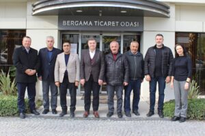 AK PARTİ BERGAMA İLÇE BAŞKANLIĞI’NDAN BERTO’YA ZİYARET