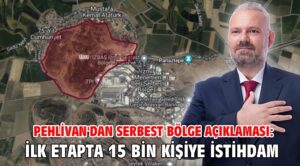PEHLİVAN’DAN SERBEST BÖLGE AÇIKLAMASI