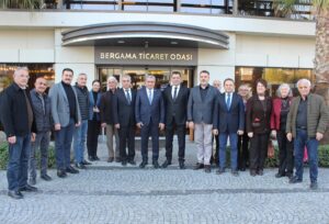 İZMİR MİLLETVEKİLİ BEDRİ SERTER, BERTO’YU ZİYARET ETTİ