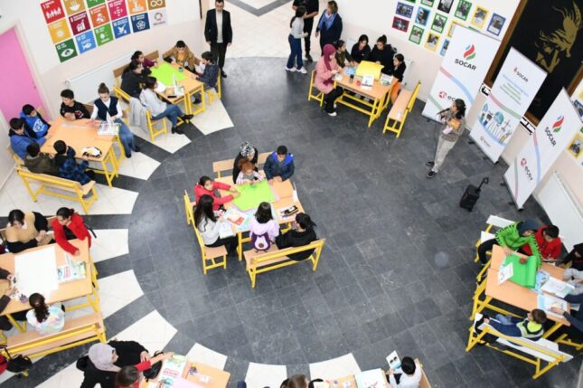 SOCAR Türkiye ve EÇEV çocuklara sürdürülebilirliği oyunlarla anlattı
