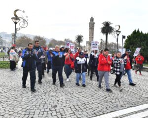 Engelli parkurunda zorlu anlar