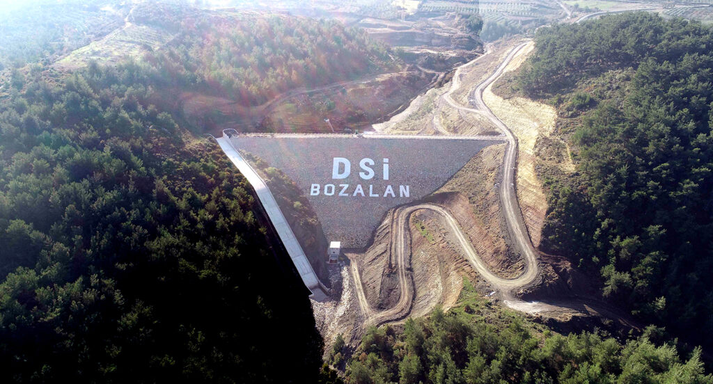MENEMEN’İN 3. BARAJI’NDA İŞLEM TAMAM