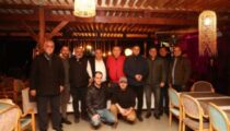 Aliağaspor FK futbolcuları ve yönetimi moral yemeğinde basınla buluştu