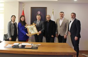 BU ZİYARETTE TARİHİ 2 BİN YIL ÖNCEYE DAYANAN “PARŞÖMEN” KONUŞULDU