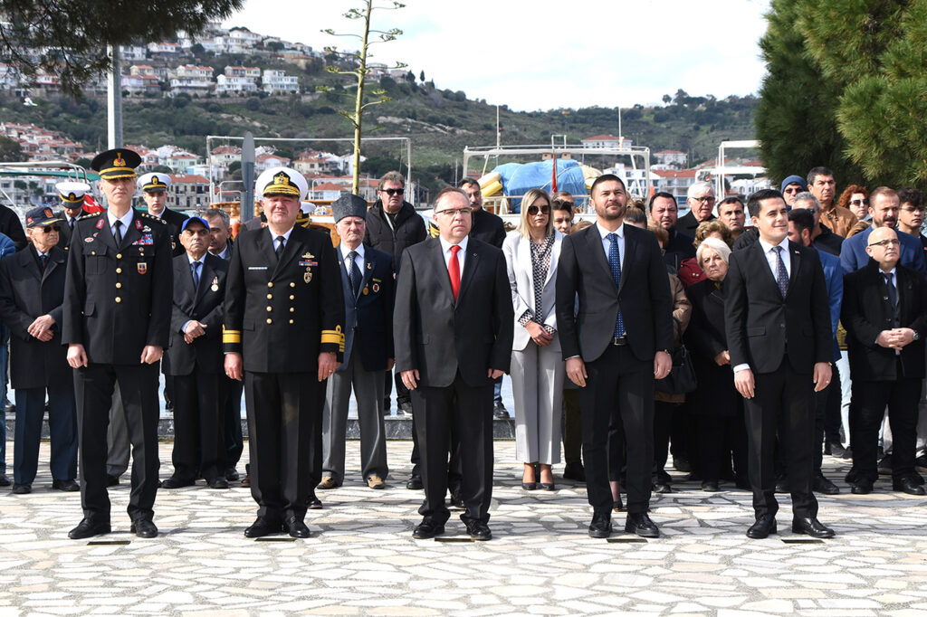 ÇANAKKALE ZAFERİ’NİN 108. YILDÖNÜMÜ FOÇA’DA ANILDI