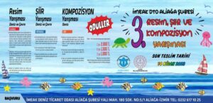 İMEAK DTO Aliağa şiir, resim ve kompozisyon yarışması düzenliyor