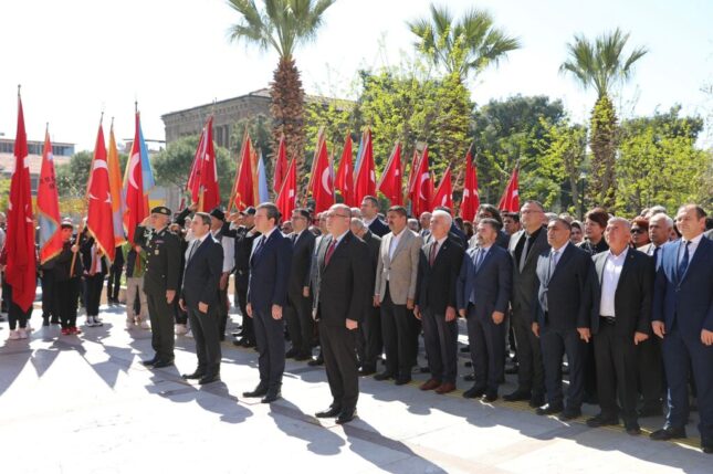 Atatürk’ün Bergama’ya gelişinin 89. yıl dönümü törenlerle kutlandı