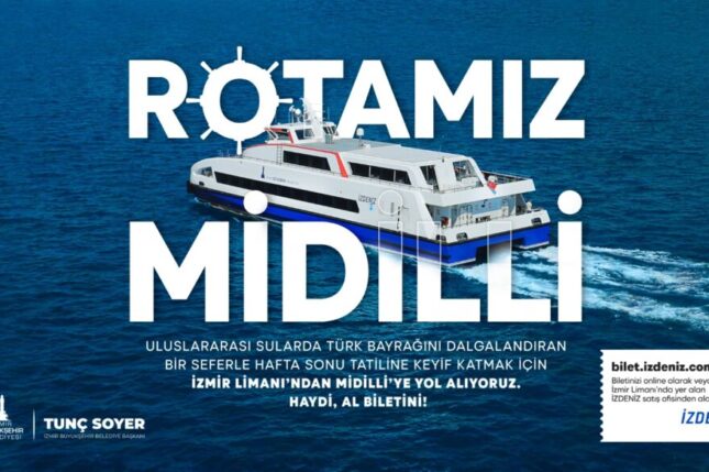 İzmir Midilli seferleri 2 Haziran’da başlıyor