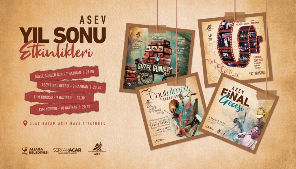 Aliağa Belediyesi Sanatevi (ASEV) Yıl Sonu Gösterileriyle Sahne Alıyor