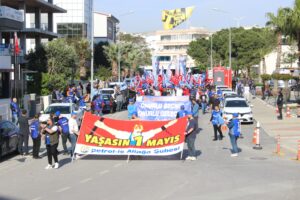 1 MAYIS ALİAĞA’DA COŞKUYLA KUTLANDI
