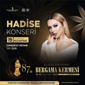 Bergama Kermesi’nde ünlüler geçidi!