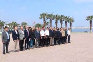 ALİAĞA’DA KILAVUZ KAPTANLAR HAFTASI’NDA MESLEK ŞEHİTLERİ ANILDI