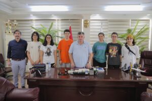 Başkan Doğruer LGS şampiyonaları ile buluştu