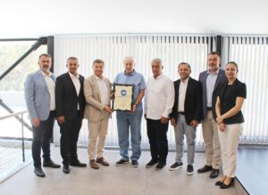 BERTO YÖNETİMİ, EBSO BAŞKANI ENDER YORGANCILAR’I ZİYARET ETTİ