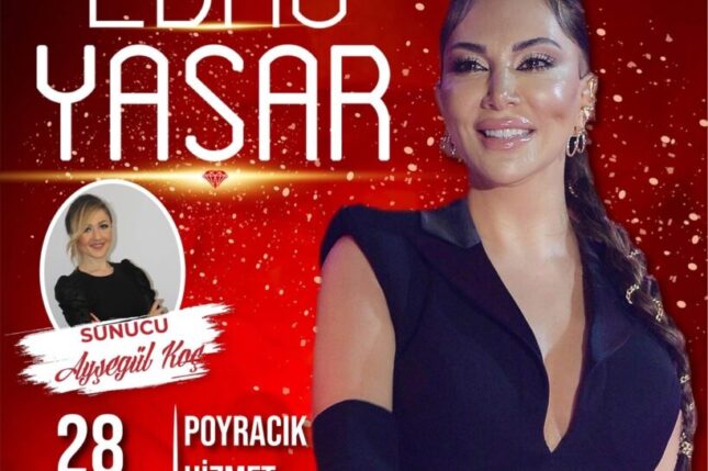 Kınık’ta Ebru Yaşar konseri düzenlenecek