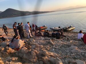 İZSU ve itfaiye ekipleri seferber oldu