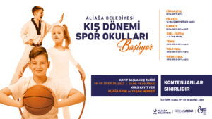 Aliağa Spor ve Yaşam Merkezi’nde Kış Spor Okulları İçin Kayıtlar Başlıyor