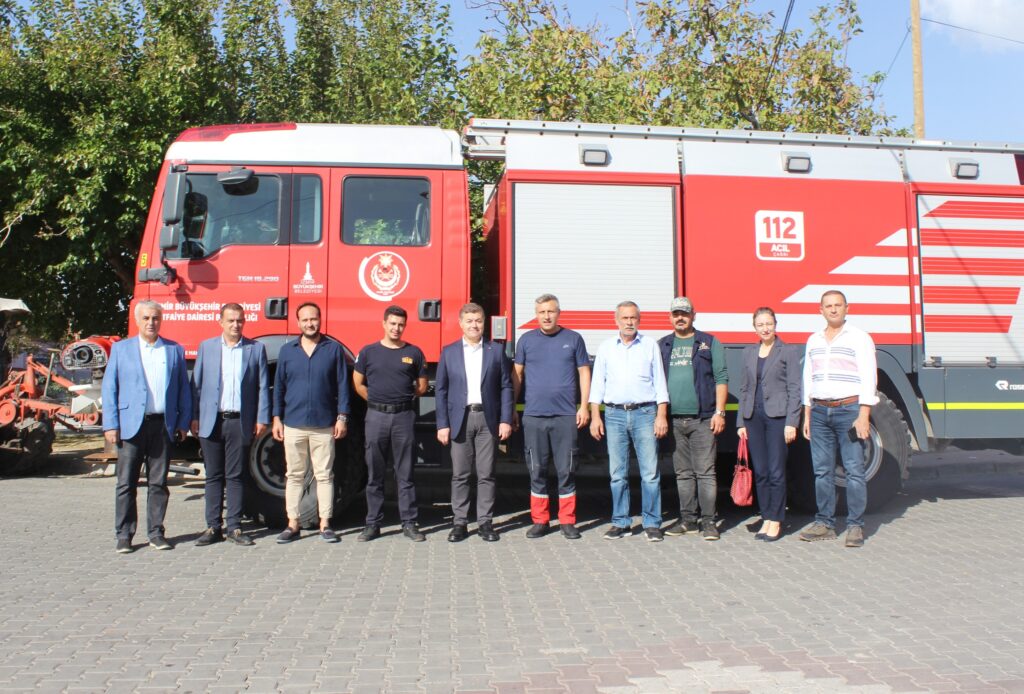 GÖÇBEYLİ’DE İTFAİYE MERKEZİ AÇILDI