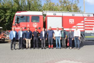GÖÇBEYLİ’DE İTFAİYE MERKEZİ AÇILDI