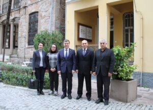 BERTO YÖNETİMİ’NDEN, UNESCO BERGAMA ALAN BAŞKANI ATABERK’E “HAYIRLI OLSUN” ZİYARETİ