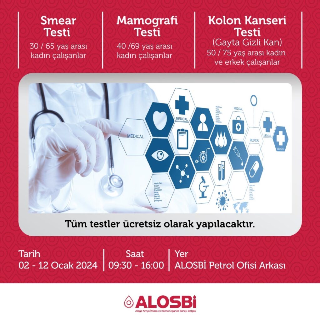 ALOSBİ’de öncelik sağlık “Senden değerlisi yok”