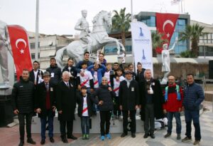 Devrim şehidi Kubilay için 10 kilometrelik koşu