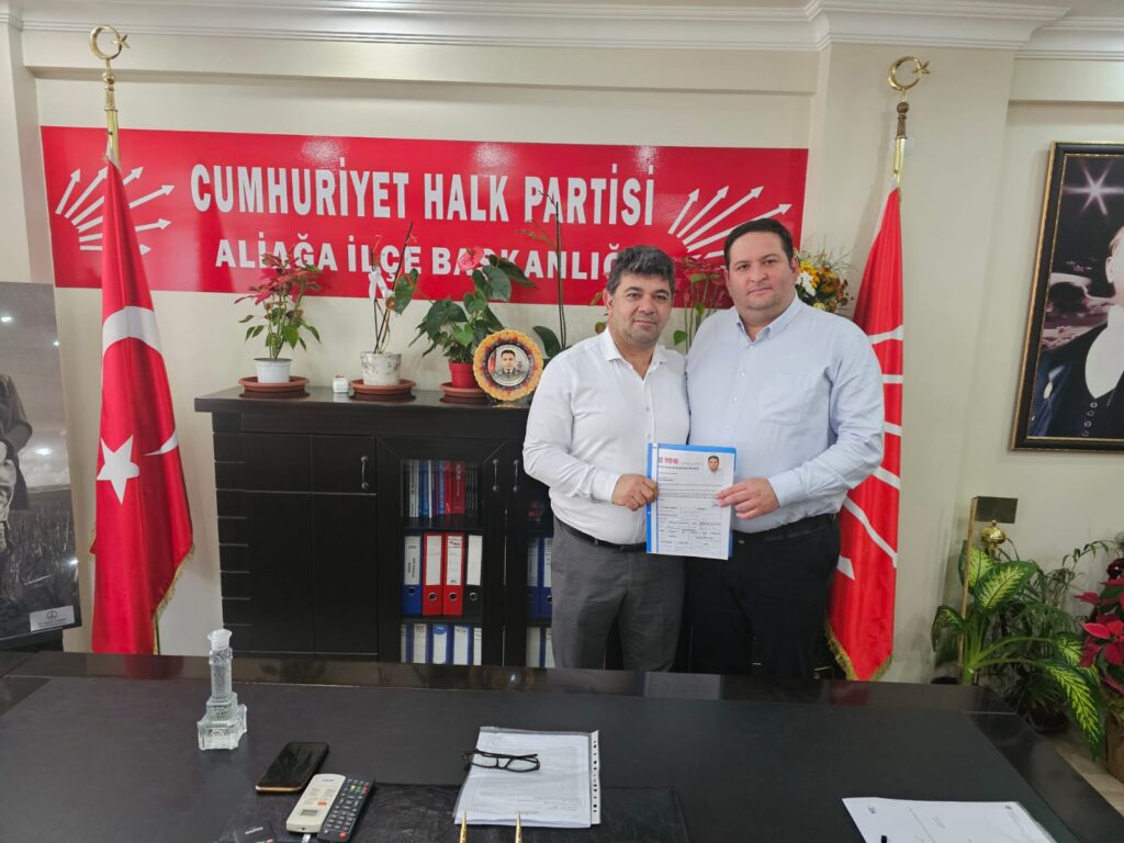 OĞUZHAN ÖZŞAHİN”ALİAĞA BELEDİYE BAŞKANLIĞI’NA HAZIRIM”