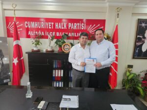 OĞUZHAN ÖZŞAHİN”ALİAĞA BELEDİYE BAŞKANLIĞI’NA HAZIRIM”