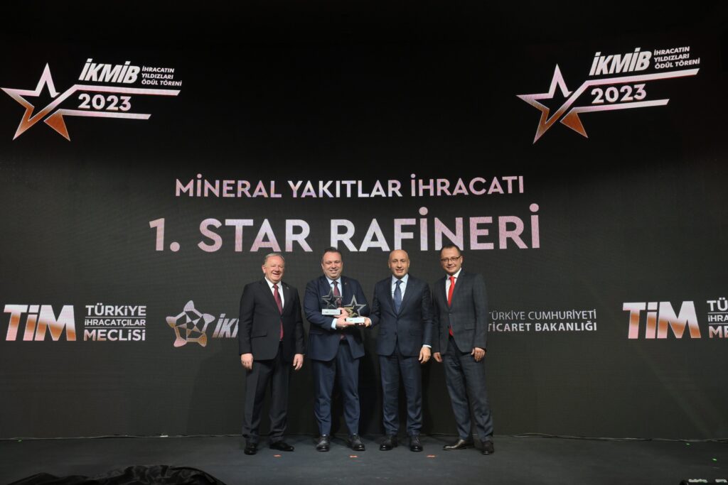SOCAR Petrol Ticaret ve STAR Rafineri  2023 yılında da “İhracatın Yıldızı” oldu