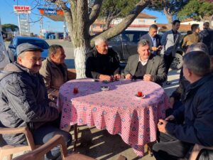 Bergama Belediye Başkan Adayı Dr. Sadık Doğruer ziyaretlerine devam ediyor