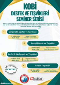 ALTO’DAN KOBİ VE KOBİ OLMAK İSTEYENLERE DESTEK VE TEŞVİKLER SEMİNER SERİSİ