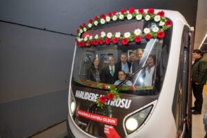 Narlıdere Metrosu’nda Kaymakamlık İstasyonu da açıldı