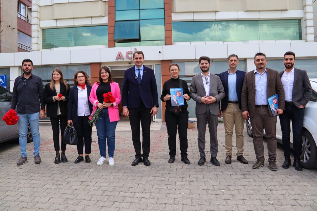 ÇAĞATAY GÜÇ’TEN SAĞLIK ÇALIŞANLARINA  ZİYARET
